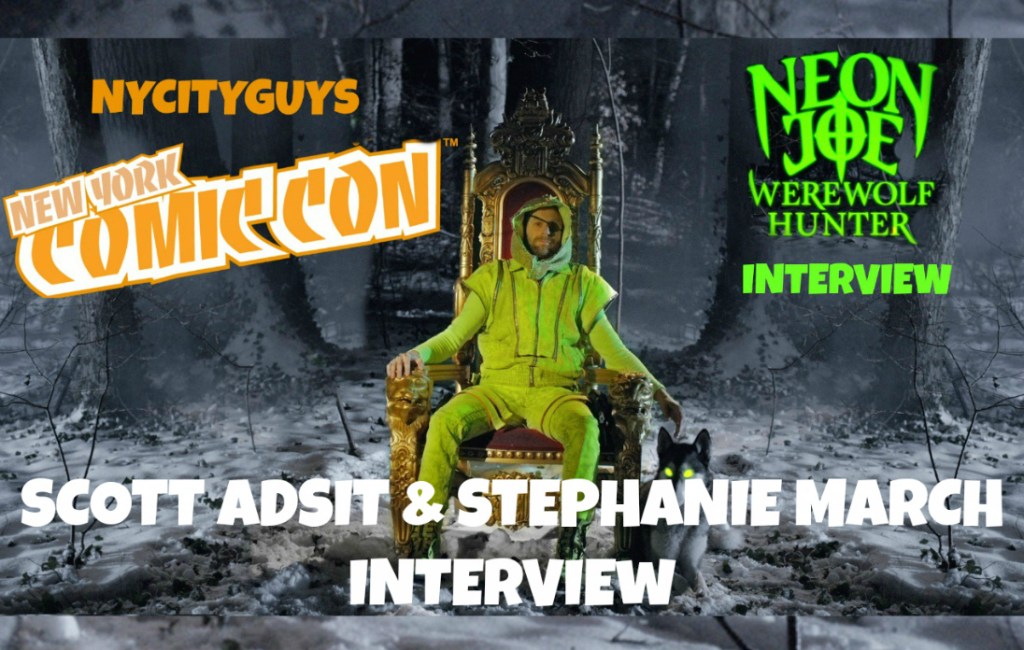 NYCC 2015: Scott Adsit & Stephanie March Talk Neon Joe!