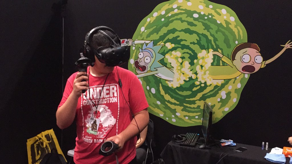 We Tried out Rick and Morty VR at New York Comic-Con….and Loved&nbsp;It